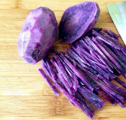 100 Pcs Purple Potato Seeds Purple Sweet Potato Delicious Nutrition ...