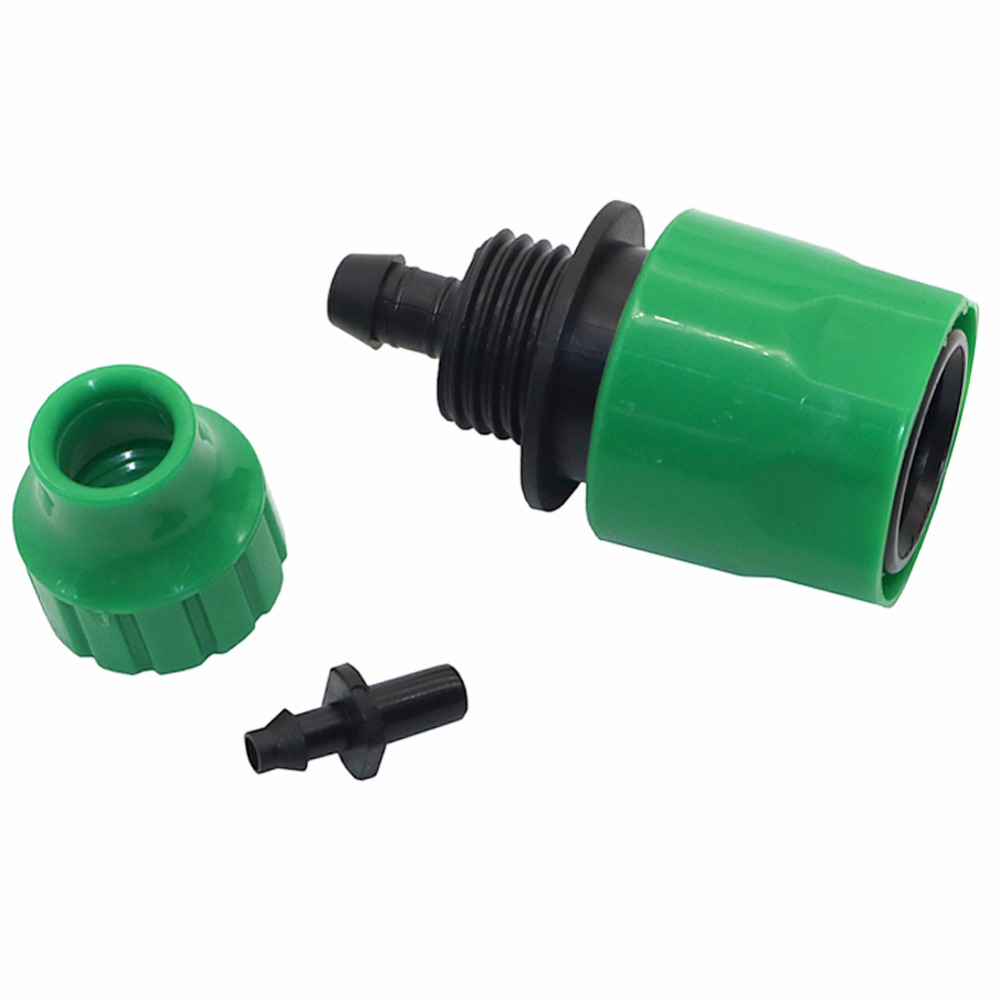 Fast Coupling Adapter Drip Tape For Irrigation Hose Connector With Garden Tool D 