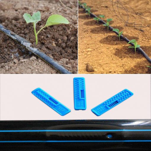 NuoNuoWell 50 Meters Garden Drip Tape Watering System Flat Streamline