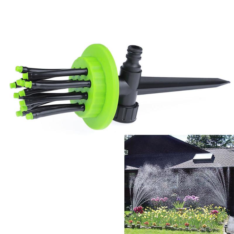 Noodle Head 360 Degree Adjustable Lawn Sprinkler Water Sprayer Irrigation System