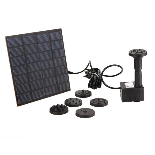 200L/h Solar Water Brushless Water Pump For Fountain Garden Small Type ...