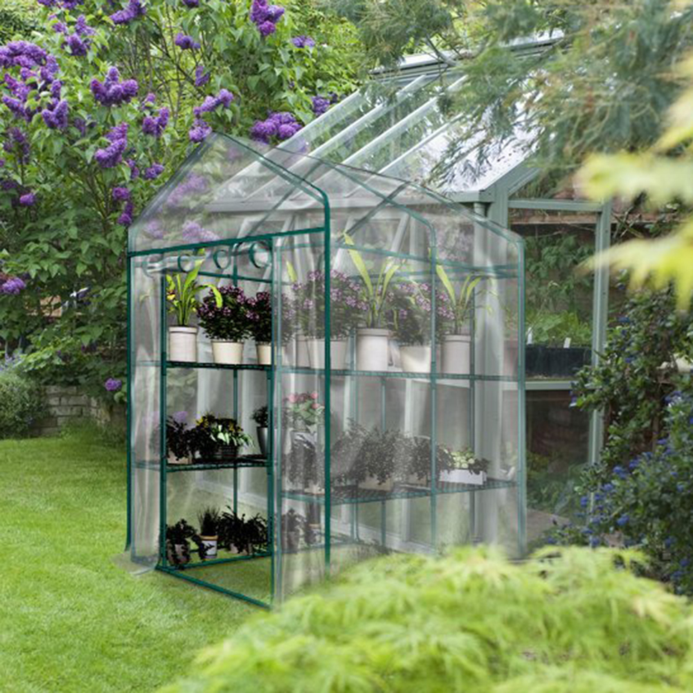 Details about   PVC Warm Garden Tier Greenhouse Cover Waterproof Protects Garden Plants Flowers 